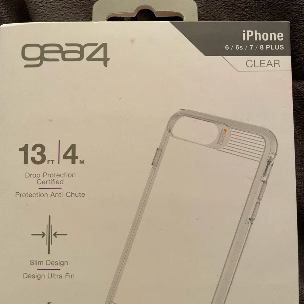 Gear4 iPhone 6/6s/7/8 plus Bayswater Case - Clear